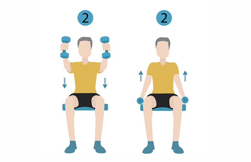 Seated Heel Drags 