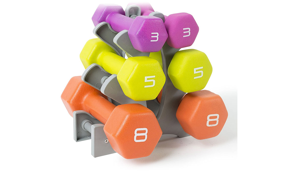 tone fitness dumbbbells