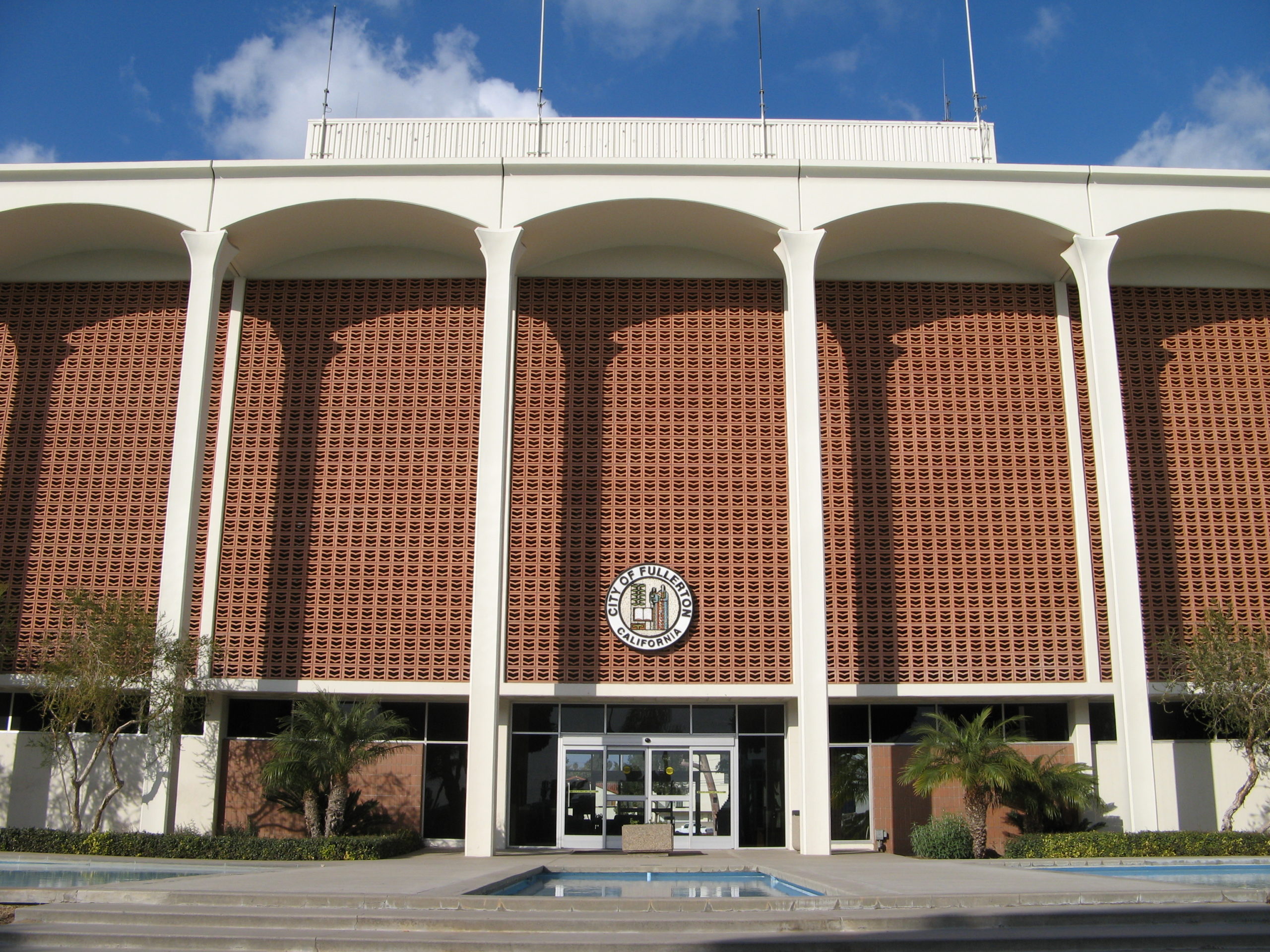 Fullerton city hall Wikipedia: User:Geographer