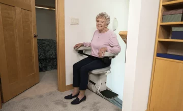bruno elite woman on chair turned 90