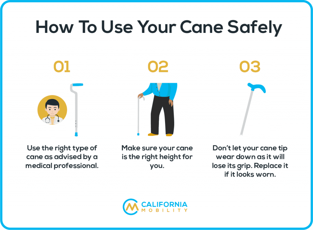 Using a Cane – Walking Cane User Guide - Just Walkers