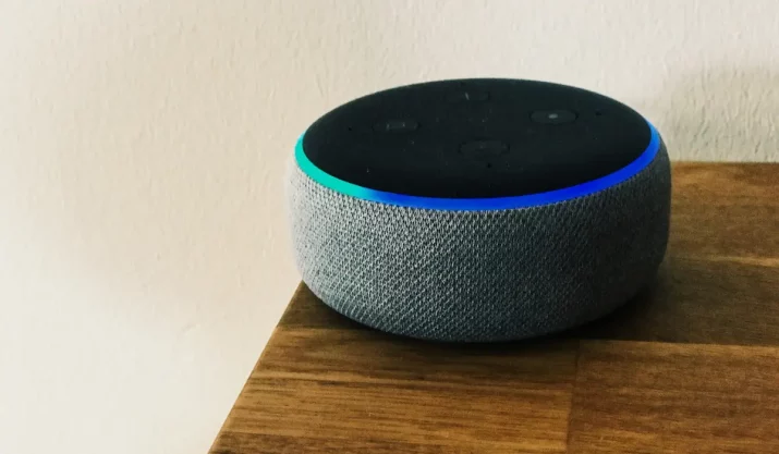 amazon alexa on the table