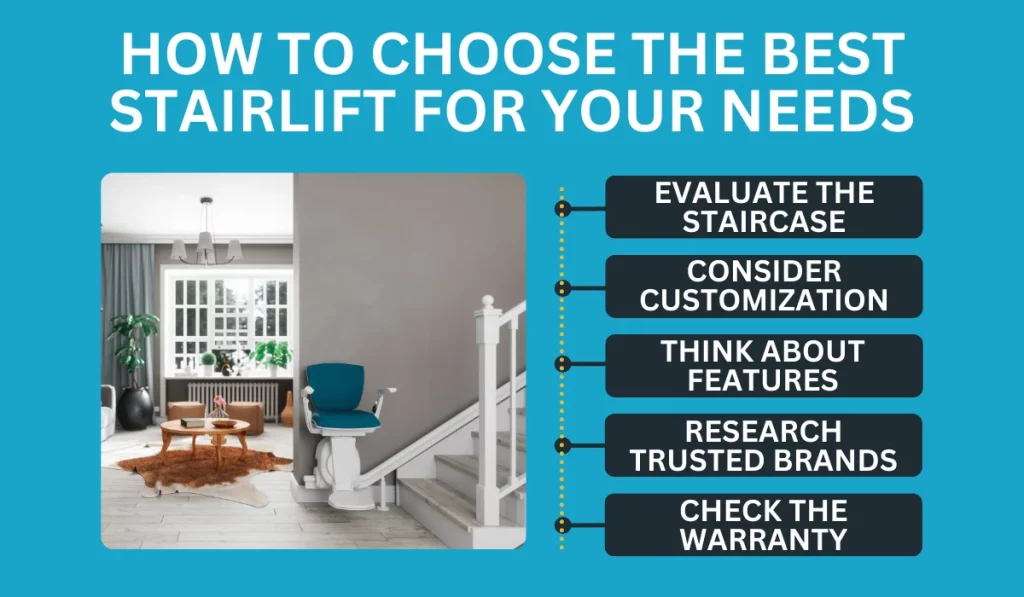 How to Choose the Best Stairlift for Your Needs